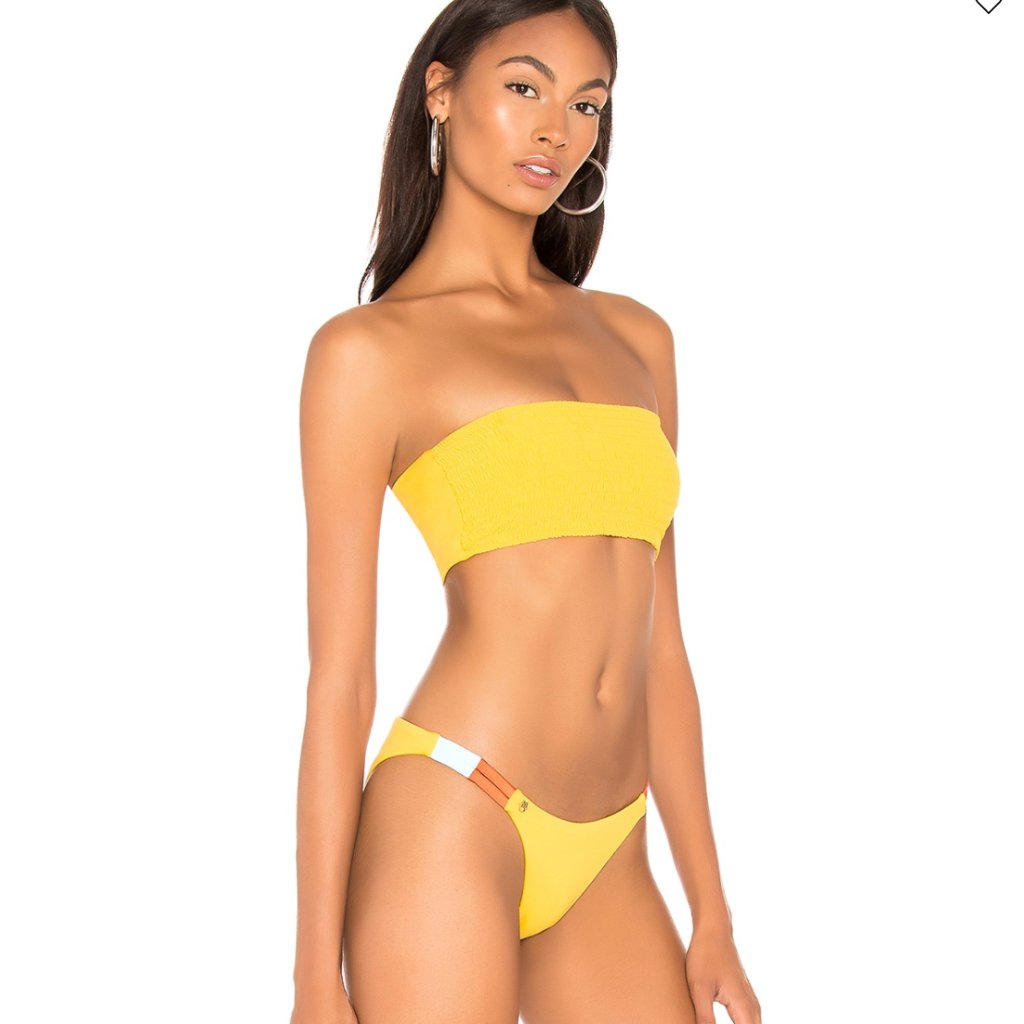 Maaji Smocked Bandeau Bikini